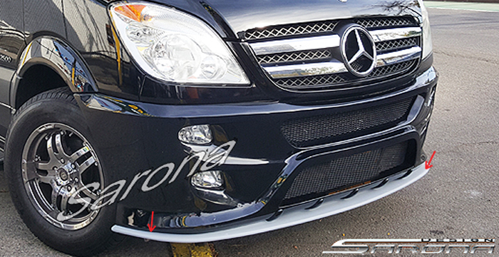 Custom Mercedes Sprinter  Van Front Bumper (2011 - 2013) - $980.00 (Part #MB-166-FB)